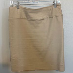 Khaki Banana Republic Pencil skirt